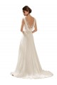 V-Neck Lace Wedding Dress On Chiffon Bristol