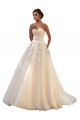 Sweetheart Ball Gown Tulle Wedding Dress with Lace Bodice Bristol