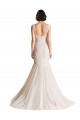 V-Neck Mermaid Tulle Wedding Dress Bristol