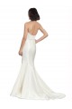 Trumpet Satin Wedding Dress with Sweetheart Lace Bodice Bristol