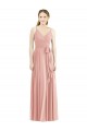 Romantic Full length Long Chiffon Bridesmaid Dress Bristol