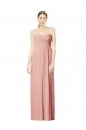 Long Chiffon Sweetheart Bridesmaid Dress with Twist Bodice Bristol