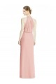 Halter Neck Trumpet Chiffon Bridesmaid Dress Bristol