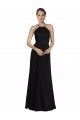 Lace Halter Neckline Chiffon A-Line Bridesmaid Dress with Sheer Back Bristol