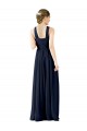 High V-Neck Floor Length Chiffon Bridesmaid Dress Bristol