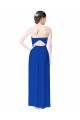 Strapless Sweetheart Keyhole Back Long Chiffon Bridesmaid Dress Bristol