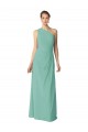 Long Chiffon One Shoulder Full Length Bridesmaid Dress Bristol