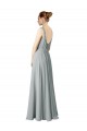 Figure Flattering Chiffon Bridesmaid Dress with Beaded Detail Bristol