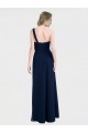 Full Length Long Chiffon Bridesmaid Gown with Sweetheart Neckline Bristol