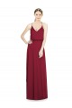 Full Length V-Neck A-Line Chiffon Boho Bridesmaid Dress Bristol