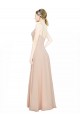 Chiffon Bridesmaids Dress with Matching Chiffon Tie Sash Bristol