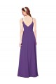 High Halter Chiffon Bridesmaid Dress with Keyhole Bristol
