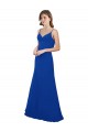 Softly Flared Chiffon Bridesmaid Dress with Sweetheart Neckline Bristol