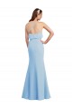 Fluted Long Chiffon Bridesmaid Dress with Cascading Ruffles Bristol