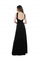 Chiffon A-Line Bridesmaid Dress with Criss Cross Halter Top Bristol