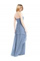 Strapless Chiffon Bridesmaid Dress with Skirt Overlay Bristol
