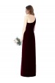 One Shoulder Chiffon Trumpet Bridesmaid Dress Bristol