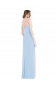 Strapless Sweetheart Maxi Bridesmaid Dress with Pleated Front Slit Bristol