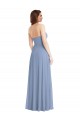 Strapless A-Line Maxi Bridesmaid Dress with Front Slit Bristol