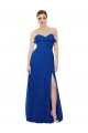 Ruffled Chiffon Strapless Bridesmaid Dress Bristol