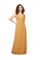 Boho Chiffon Bridesmaid Dress with Tied Straps Bristol