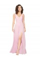 Chiffon Bridesmaid Dress with Tassel Straps Bristol