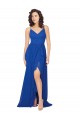 Chiffon Bridesmaid Dress with Strappy Back Bristol