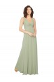 Knotted Bodice Chiffon Bridesmaid Dress Bristol