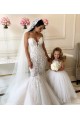 Ivory Ball Gown Chapel Train Sleeveless Flower Girl Dress Bristol
