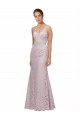 Lace V-Neckline Long Full Length Bridesmaid Dress / Prom Dress Bristol