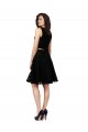 Two Piece Short Lace Cocktail Bridesmaid Dress with Jewel Neckline Bristol