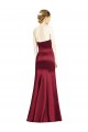 Sweetheart Neckline Bridemaid Dress with Hips Seamed Detail Bristol