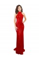 Halter High Neck Mermaid Open Back Formal Sequin Bridesmaid Dress / Prom Dress Bristol