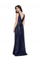 Long V-Neck Sparking Formal Sequin Bridesmaid Dress / Prom Dress with Low V-Back Bristol