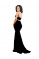 Two Piece High Neck Formal Crepe Bridesmaid Dress / Prom Dress Bristol