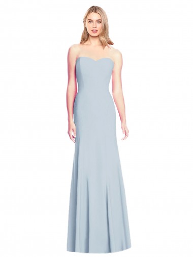 Sweetheart Strapless Flared Skirt Maxi Bridesmaid Dress / Prom Dress Bristol