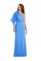 One Shoulder Bell Sleeves Trumpet Bridesmaid Dress / Prom Dress Bristol