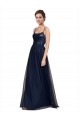 Spaghetti Strap Tulle Bridesmaids Dress with Ballerina Neckline Bristol