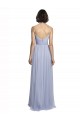 Spaghetti Strap Tulle Bridesmaids Dress with Ruched Bodice Bristol