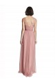 V-Neck Illusion Tulle Bridesmaids Dress Bristol