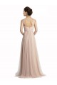 Sweetheart A-Line Tulle Draped Bridesmaid Dress Bristol