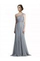 One Shoulder Tulle Fit and Flare Bridesmaid Dress Bristol