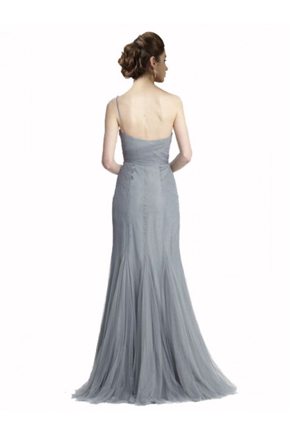 One Shoulder Tulle Fit and Flare Bridesmaid Dress Bristol