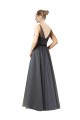 Sweetheart Long Tulle Bridesmaid Dress with Sash Bristol