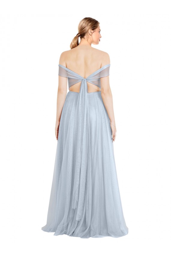 Sweetheart Neckline Off the Shoulder Tulle Bridesmaid Dress Bristol