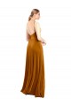 Long Velvet Cowl Neck Slip Bridesmaid Dress / Prom Dress Bristol