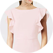 Shop Ruffle Sleeves Bridesmaid Dresses Bristol